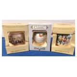 Vintage Satin Christmas Ornaments (3)