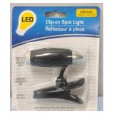 Clip-on LED Spot Light, NEW