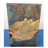 Aviva Haezrachy Hand Painted Bank, Jerusalem