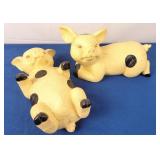 Cutest Little Pig Figurines [x2]