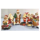 Santa Ornaments (6)