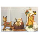 Santa Figurines (2)