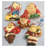 Santa Ornaments (5)