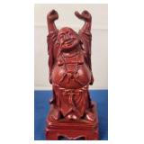 Laughing Buddha with Arms in the Air