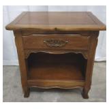 Vtg Drexel Basque Provincial Night Stand