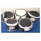 Dish Storage Protectors w/ Felt Dividers [x5]