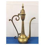 Vintage Brass Teapot