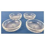 Waterford Lismore Shallow Crystal Bowls [x4]