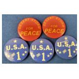 1991 Desert Storm Litho Pins (5)