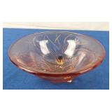 Vtg IG Empress Bird of Paradise Bowl