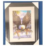 American Eagle 3D Lenticular Wall Art - NEW