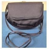 Vtg Blue Satin Evening Bag - Magid