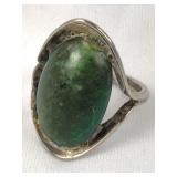 Silver Jasper Ring