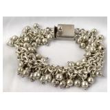 Sterling Silpada Cha Cha Ball Bracelet