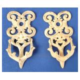 Ornate Cast Iron Door Knockers (2)