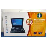 Portable PDVD with TV Player - 9.8"