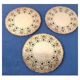 Decorative Silver Plate Trivets (3)