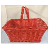 Red Basket w/Handles