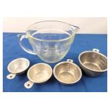 Fire King 4c Measuring Cup & Alum Measuring Cups
