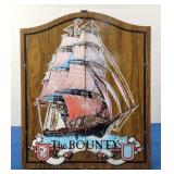 Vtg The Bounty Dartboard