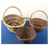 Wicker Baskets (3)