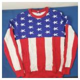 US Flag Sweater (NIP) M