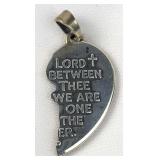 James Avery 1/2 Broken Heart Pendant