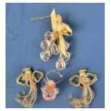 Angels & Balls Christmas Ornaments (4)