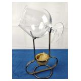Brandy Warmer Stand w/ Snifter