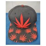 Blk/Red "Mary Jane" Ball Cap, NEW