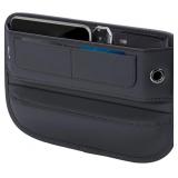 Leather Car Seat Gap Filler Organizer