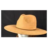 Burnt Orange Suede Cowboy Hat