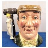 Royal Doulton Lg Toby Jug, The Auctioneer