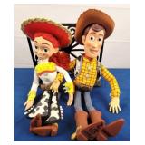 Toy Story Woody & Jessie Dolls