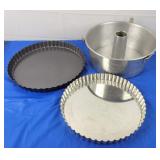 Metal Torte Pans & Angel Food Cake Pan (3)