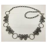 Silver Butterfly Belt