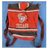 Houston Texans Duffle Bag/ Backpack