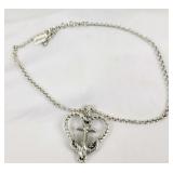 Brighton Anchored in Love Necklace