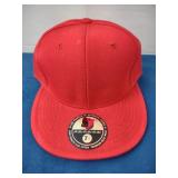 Red Ball Cap, Size 7-1/2 NEW