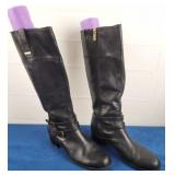 Leather Bandolino Knee High Riding Boots - Sz 9