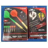 Narwhal Steel Tip Darts & 20 Pc. Accessory Kit