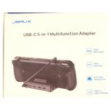 JSAUX 5-in-1 Docking Station, Steam Deck ROG Etc.