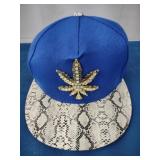 Blu/Snake "Mary Jane" Ball Cap, NEW