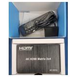 HDMI 4K 2x4 Matrix Switch