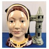 Royal Doulton Lg Toby Jug - Catherine of Aragon