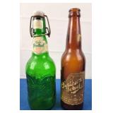 Vtg Beer Bottles (2)