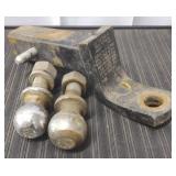 Receiver Hitch w/2" Ball, 2.5