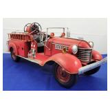Antique Fire Engine Decor