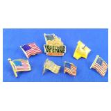 USA Flag Lapel Pins (7)