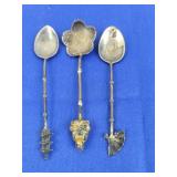 Sterling Japanese Spoons (3)